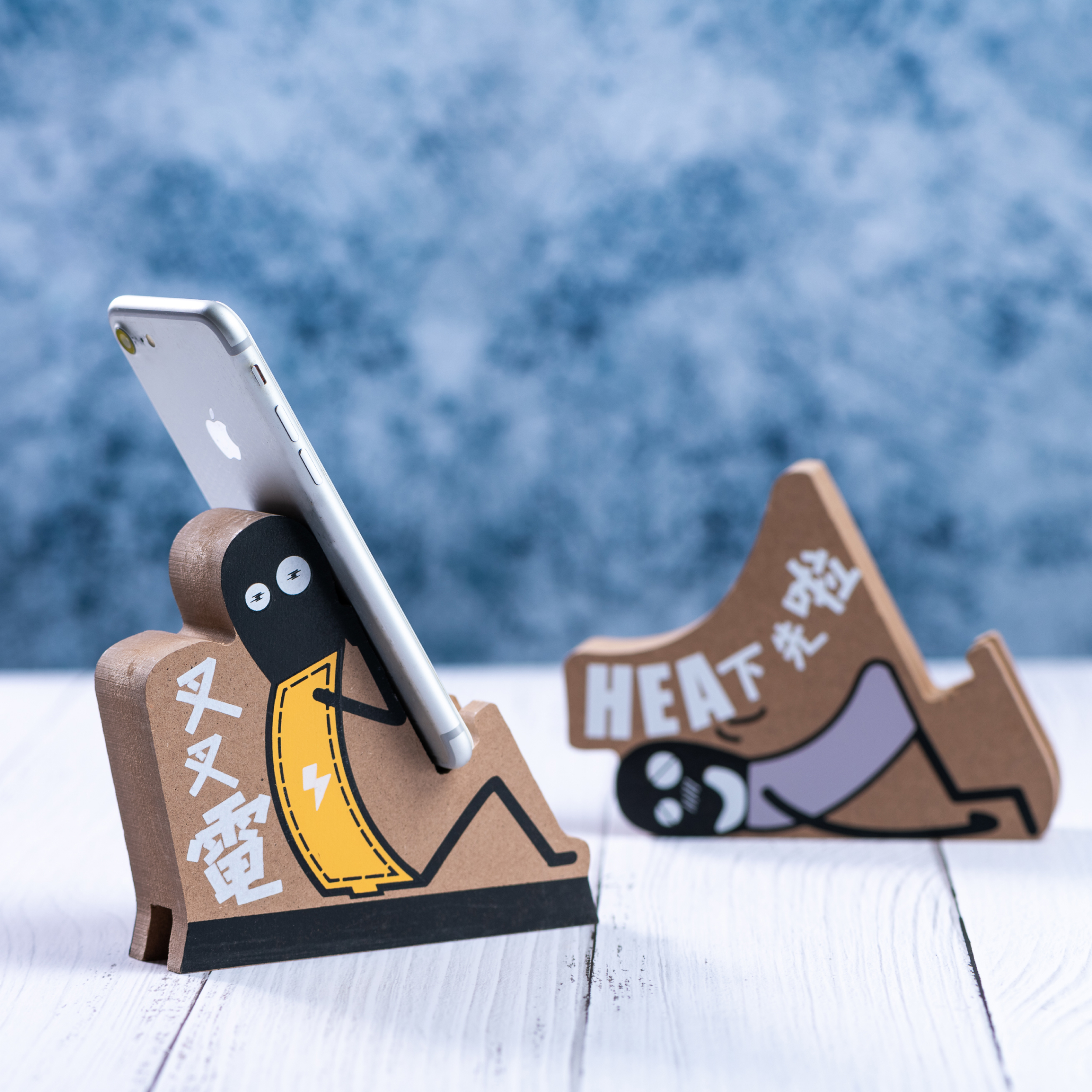 火柴人日常小物｜Hea 下叉電木電話座