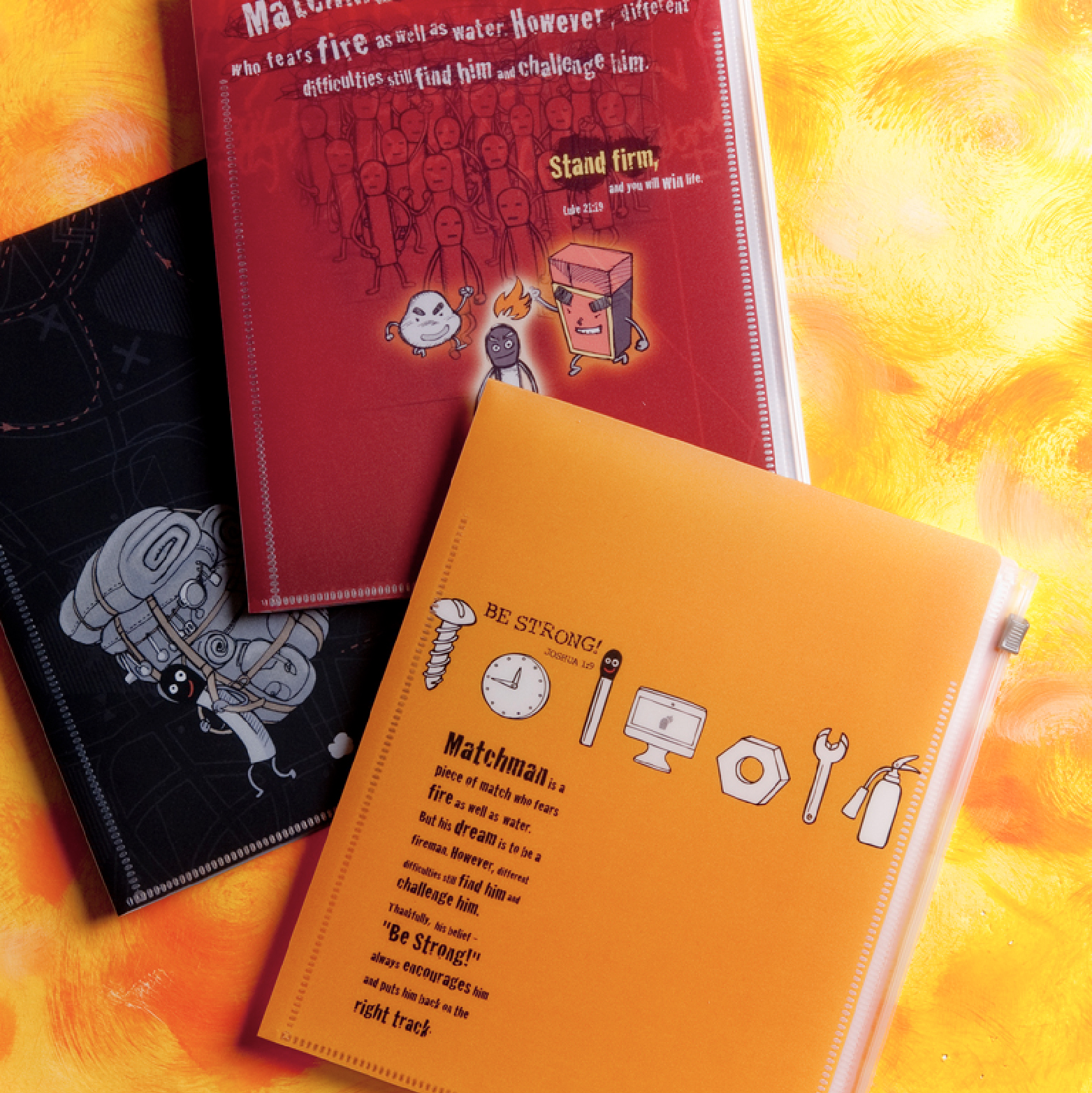 火柴人文儀用品｜A5 Folder 多頁文件夾