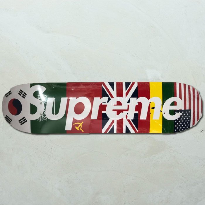 【車庫服飾】SUPREME MFLAGS DECK 2013 國旗 經典收藏滑板