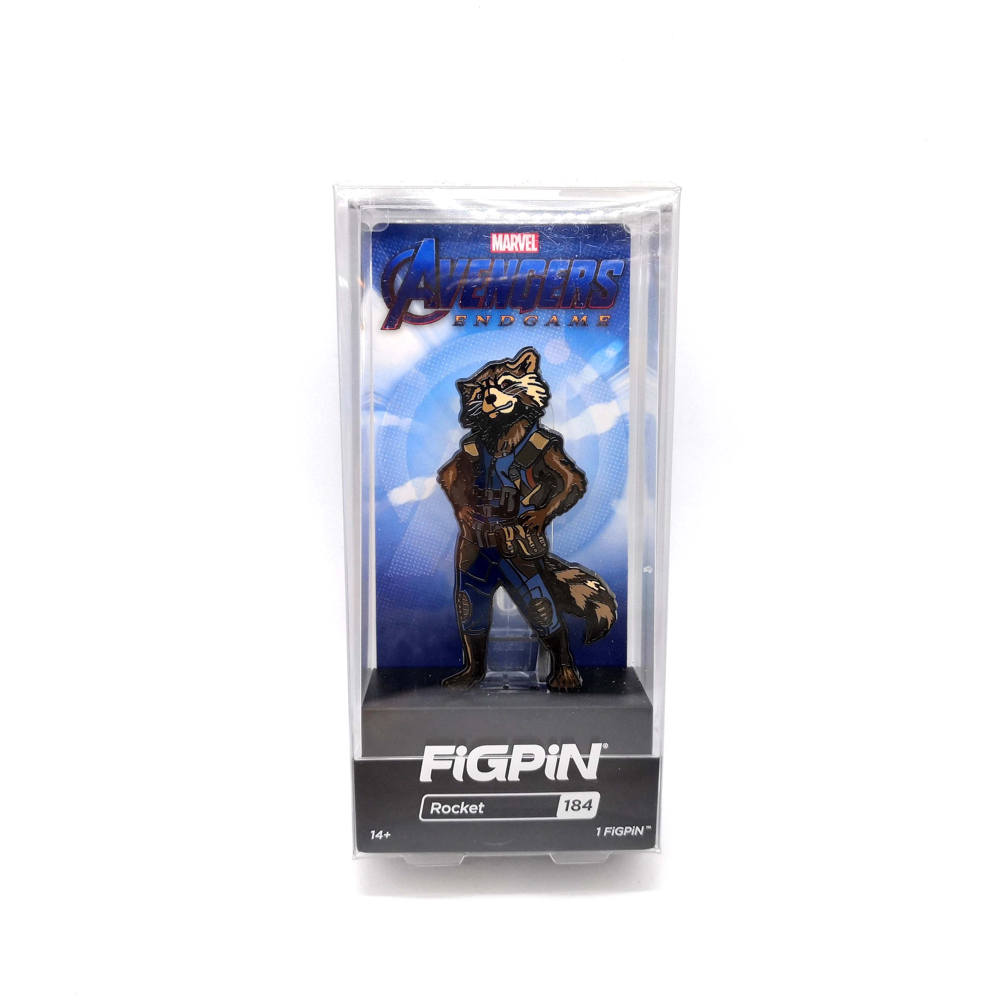 FIGPIN (3吋)火箭浣熊(End Game)襟章擺設