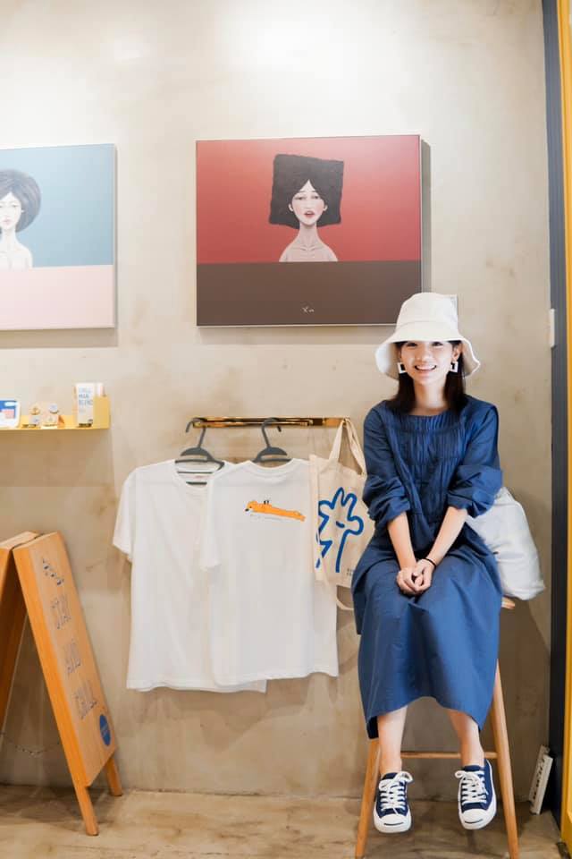 雨光海洋細皺長洋裝-星子