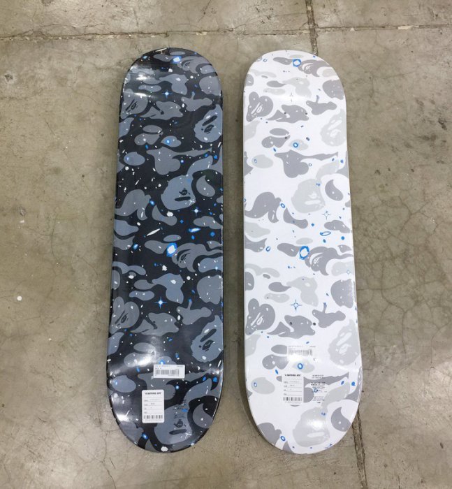 車庫服飾 -現貨 A BATHING APE BAPE Space CAMO SKATEBOARD 滑板