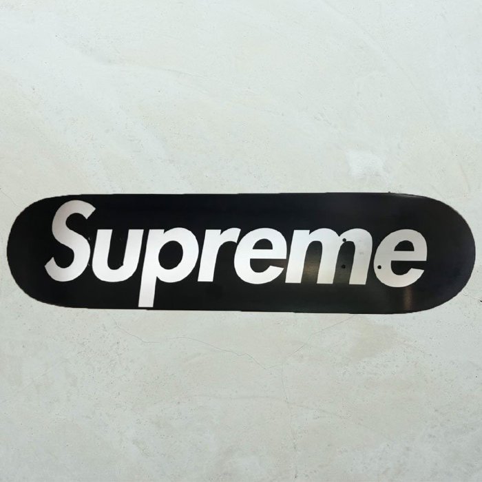 【車庫服飾】SUPREME OG LOGO DECKS SKATEBOARD 2007 黑色 經典收藏滑板