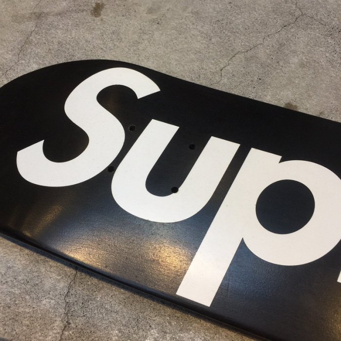 【車庫服飾】SUPREME OG LOGO DECKS SKATEBOARD 2007 黑色 經典收藏滑板