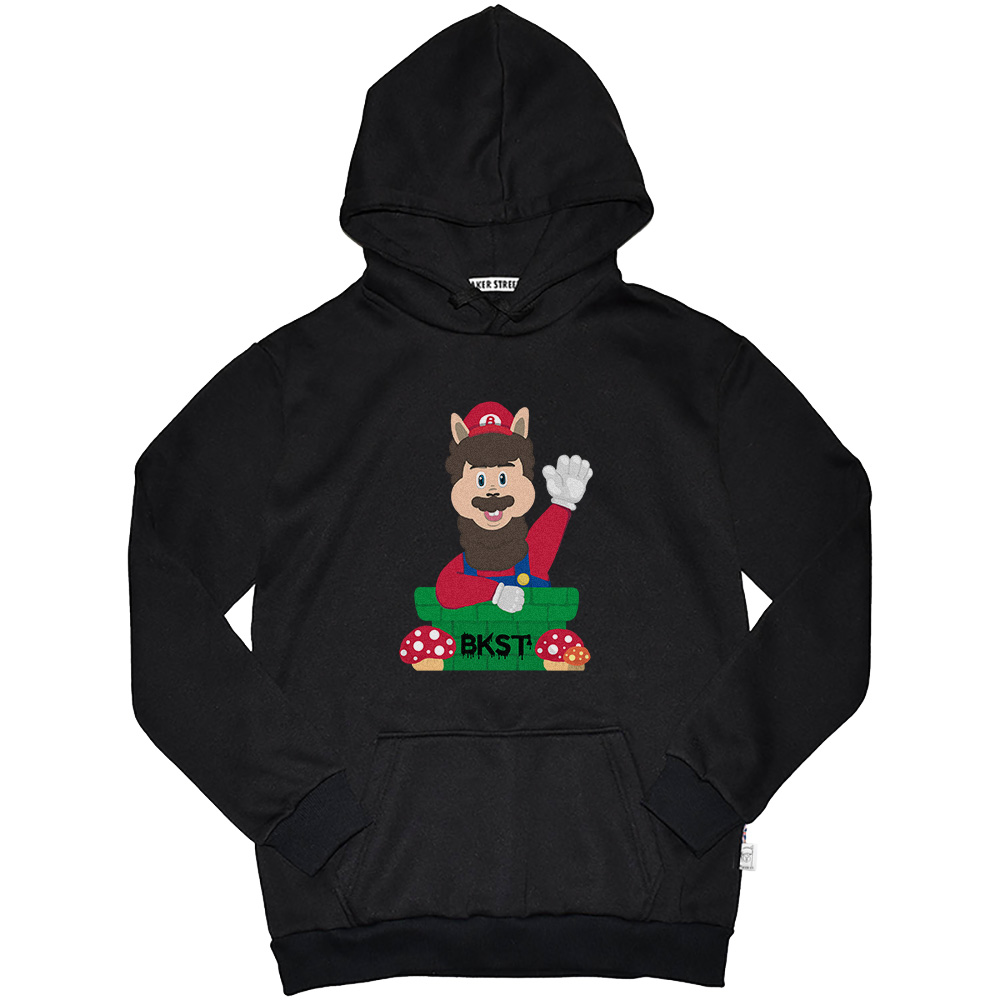 Maripaca 高磅數長袖帽T