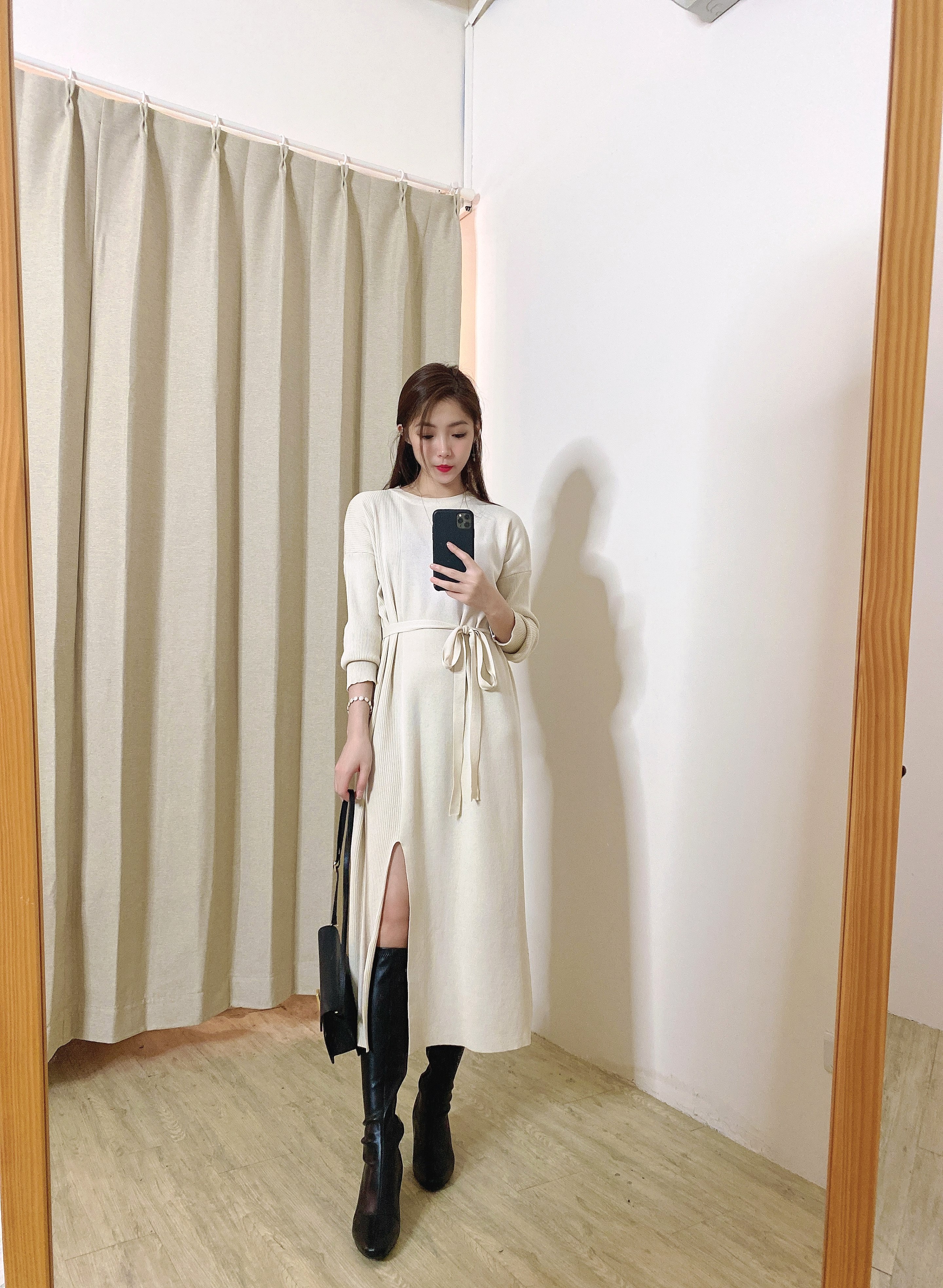 質感訂製2way不規則設計感細緻針織洋