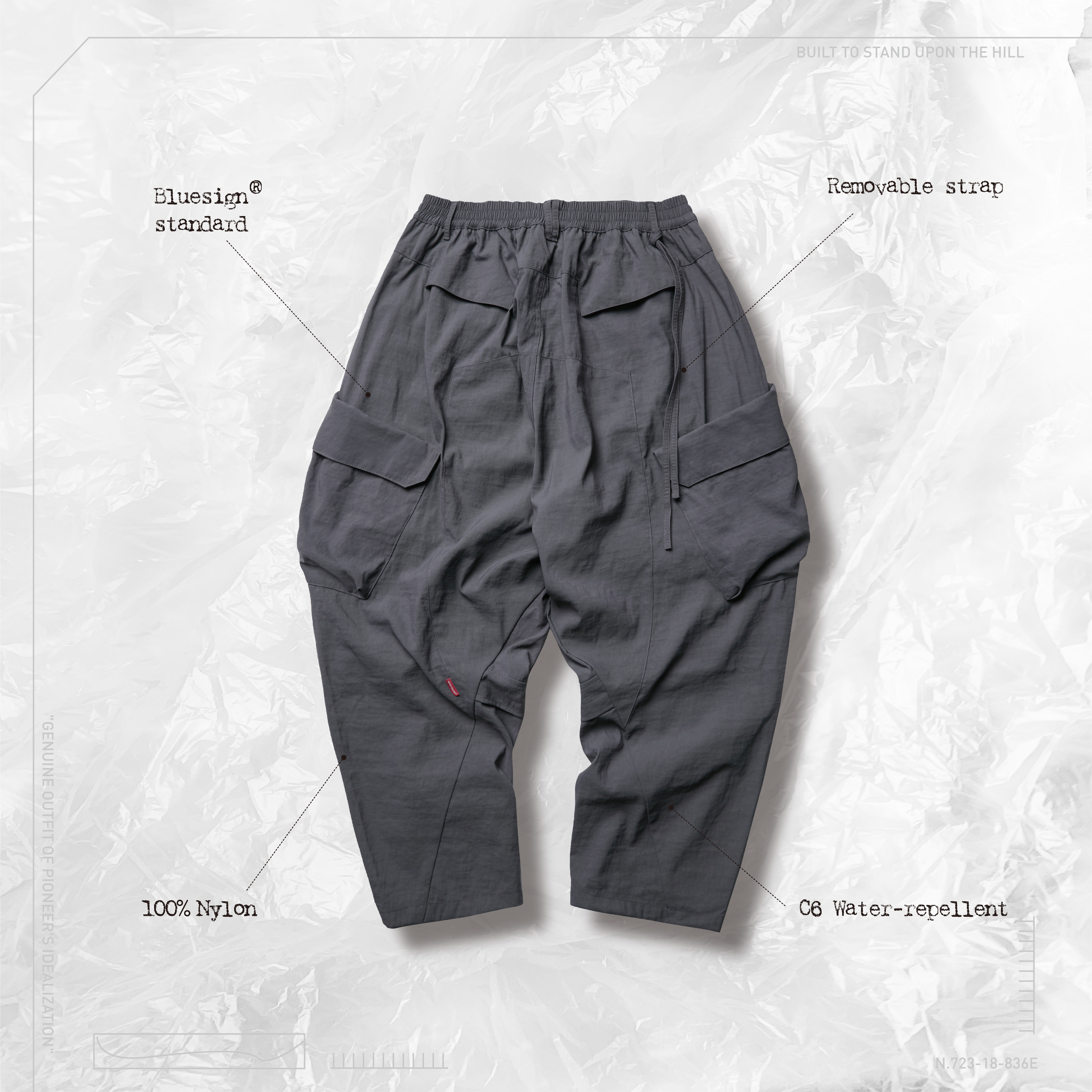 GOOPiMADE® E.4th “Torqued” 3D Military Pants - Dark Nav