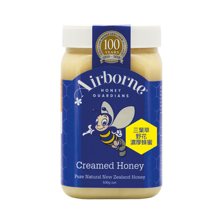 Airborne Creamed Honey 500g