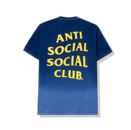 2020AW ANTI SOCIAL SOCIAL CLUB ASSC Gone Blue Tee 漸層 3色 LOGO 短T 現貨