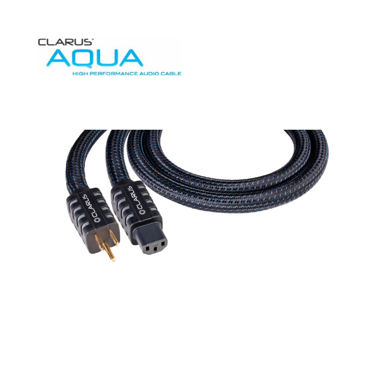 Clarus Aqua 10AWG 15安倍大電流電源線 (單結晶超純銅/PC-OCC) (1條)