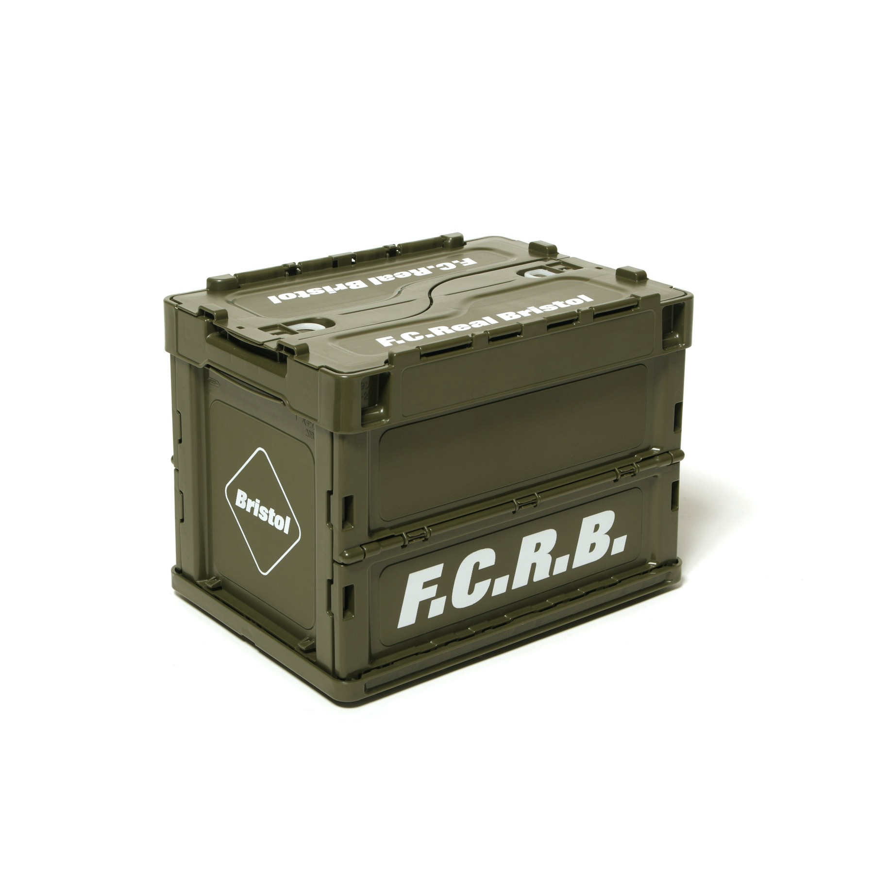 FCRB コンテナ SMALL FOLDABLE CONTAINER カーキ | www.fleettracktz.com
