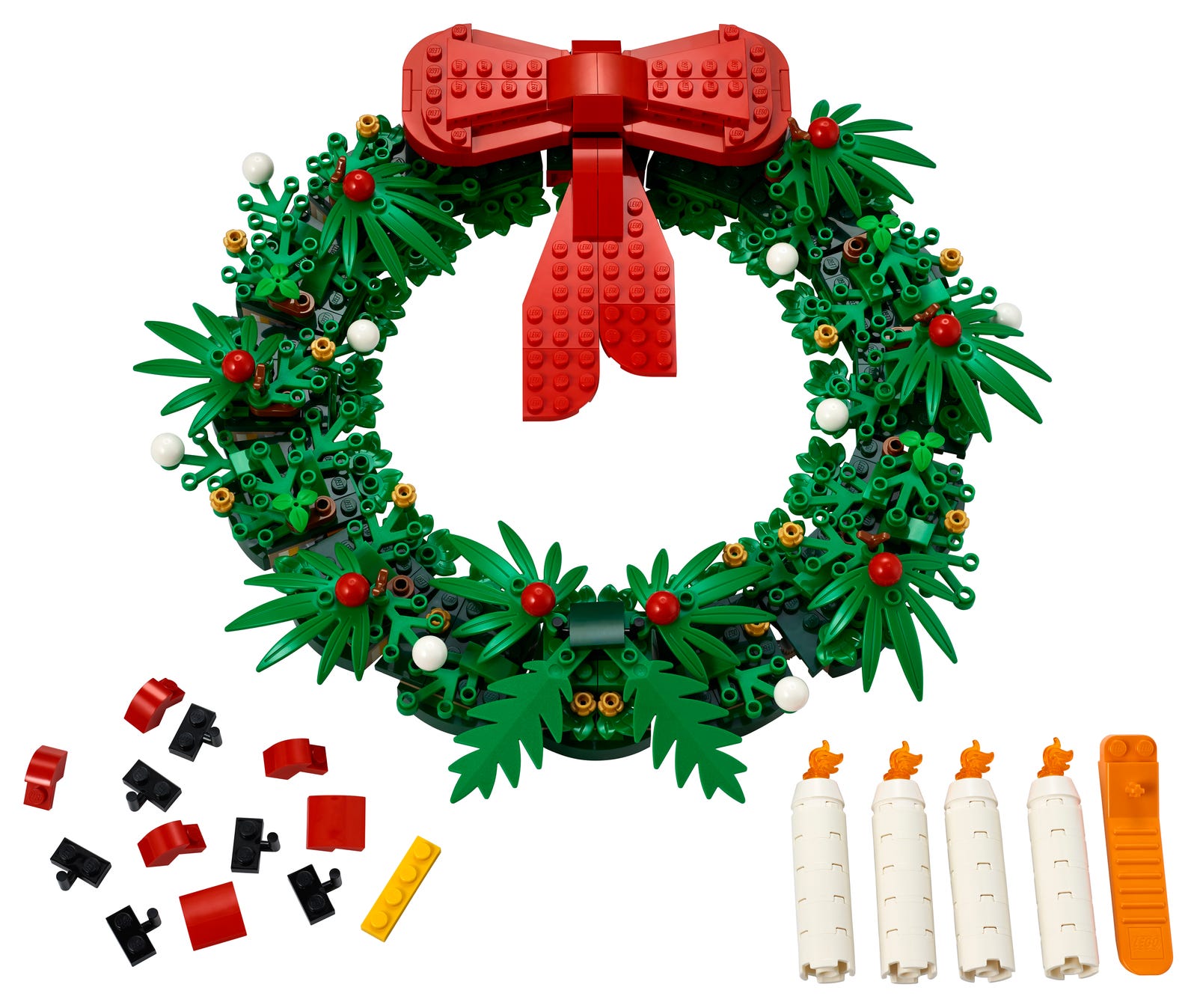 moc LED light for Lego 40426 Christmas Wreath 2-in-1 聖誕花圈組合
