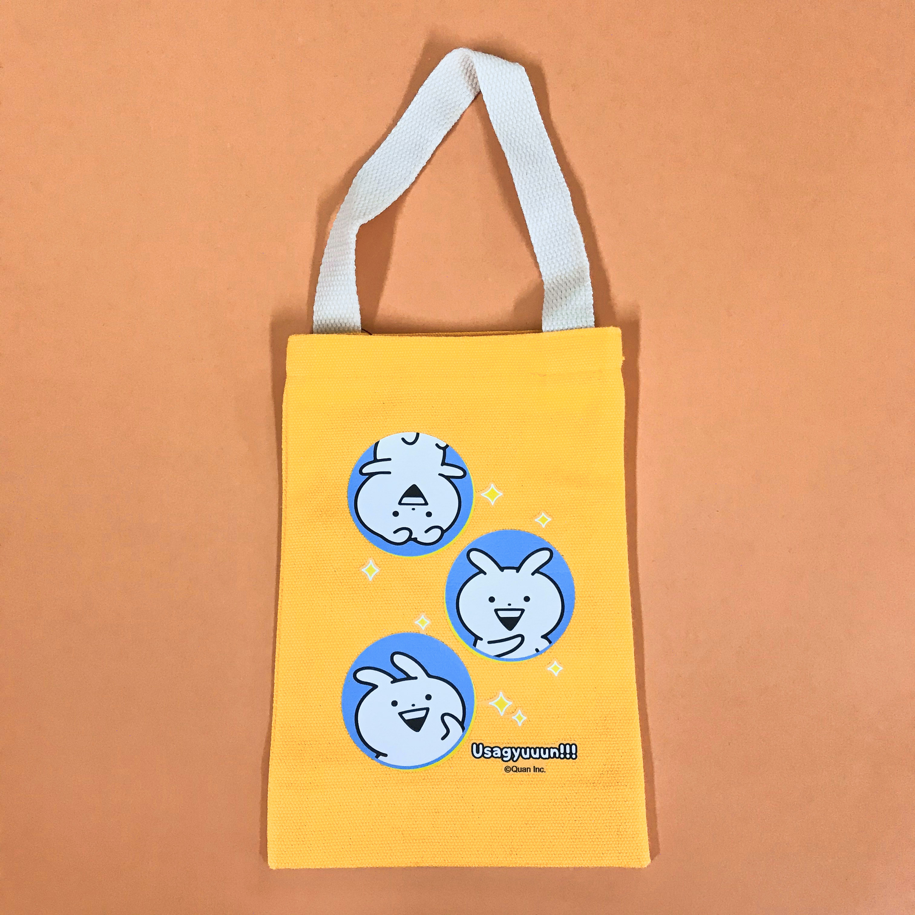 Usagyuuun-水壺提袋-圈圈大頭款