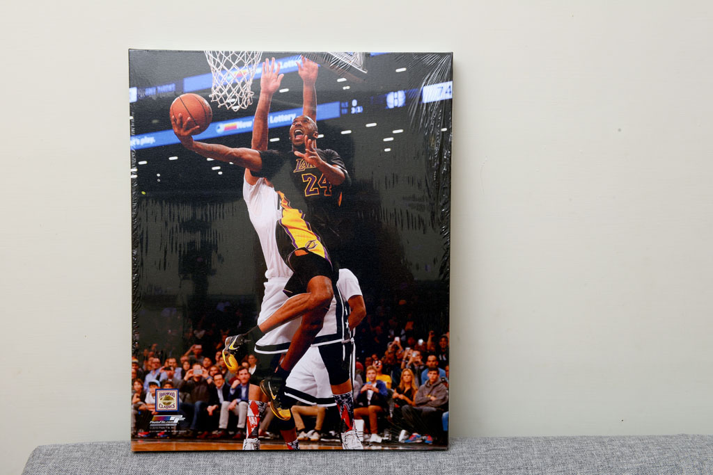 洛杉磯湖人隊 Kobe Bryant 木框油畫 41cm x 51cm