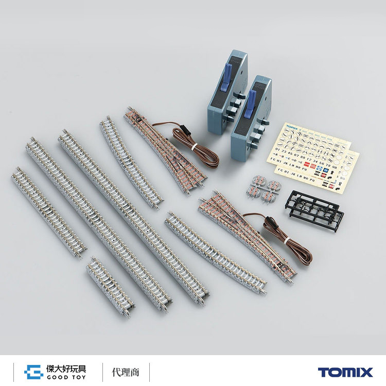 TOMIX 91026 軌道組 (電動變軌) 待避線套組 (B) PC枕