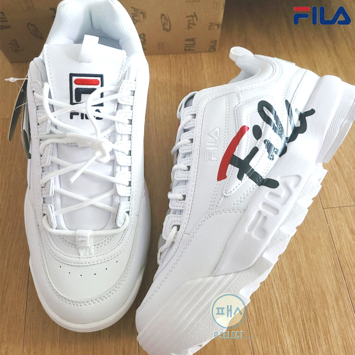 FILA DISRUPTOR SCRIPT SNEAKERS