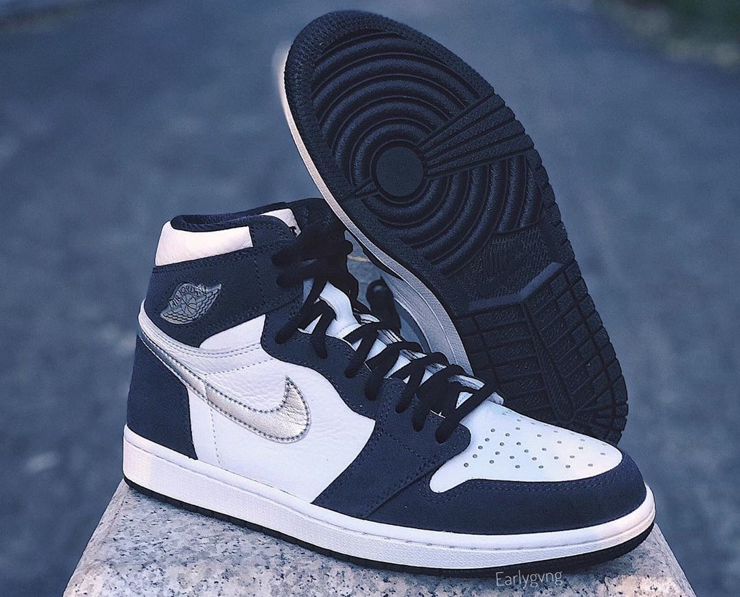 air jordan 1 navy blue