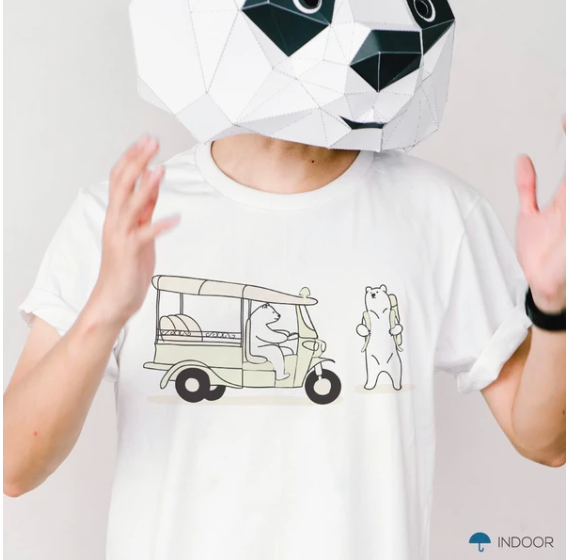 ABEARABLE 嘟嘟車啊等等我 ～ 變色設計T-SHIRT