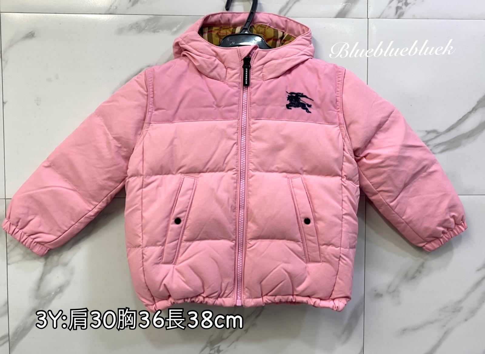 Burberry 童裝防水羽絨3Y