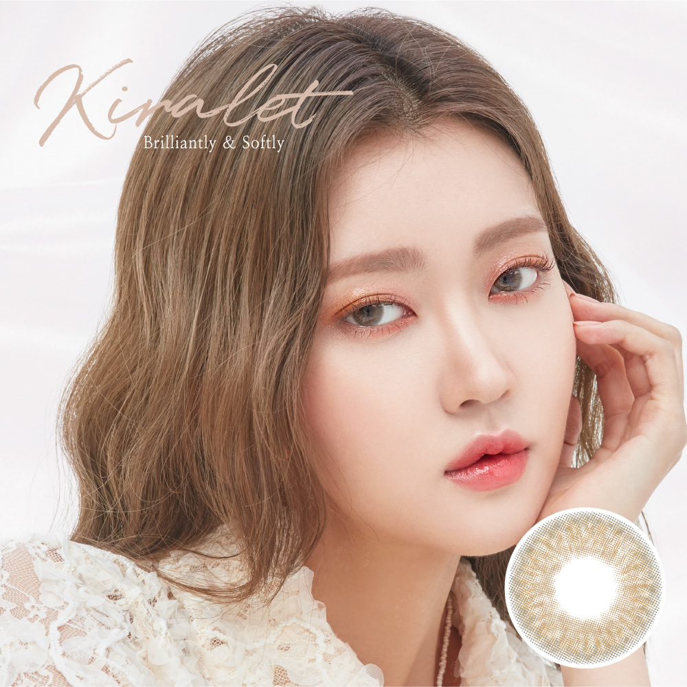 LENS TOWN - Kiralet Brown 啡色 (半年拋散光款)