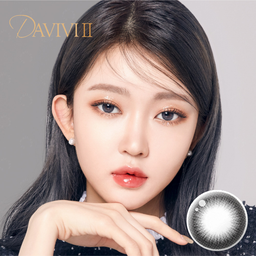 LENS TOWN - Davivi II Gray 灰色(月拋)