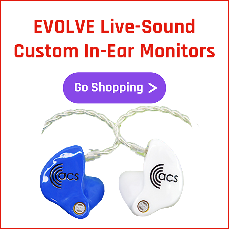 ACS Live-Sound Evolve Custom Monitors