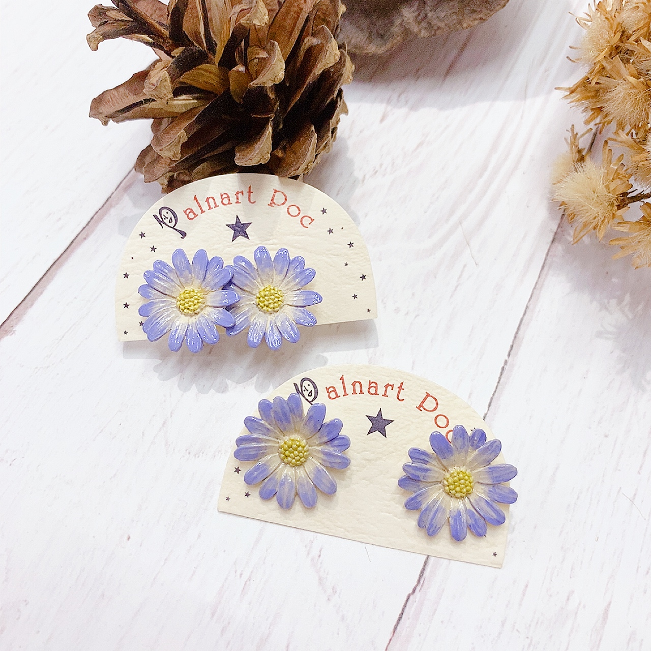 [已停產] 萬壽菊耳環