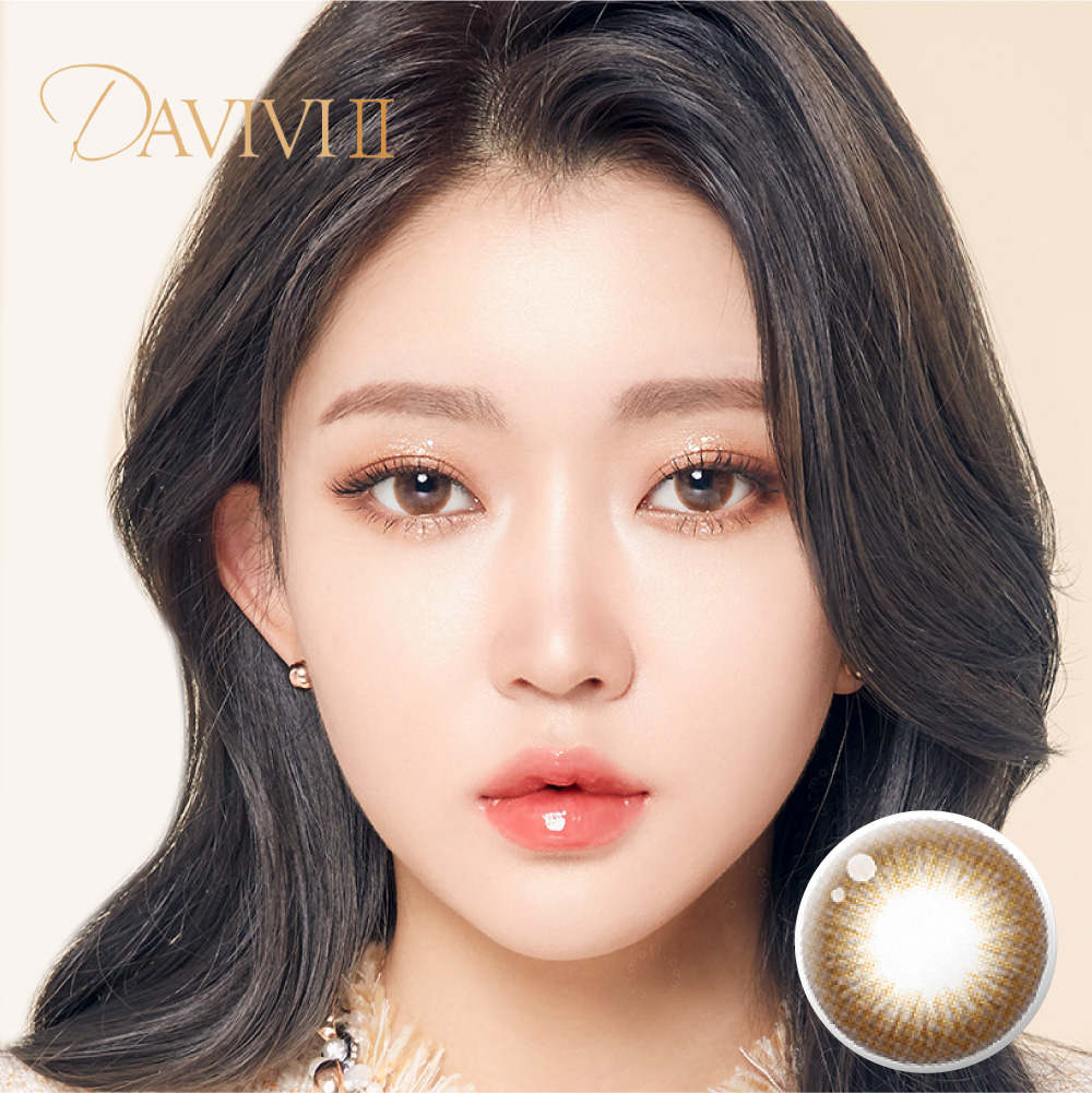 LENS TOWN - Davivi II Brown 啡色(月拋)