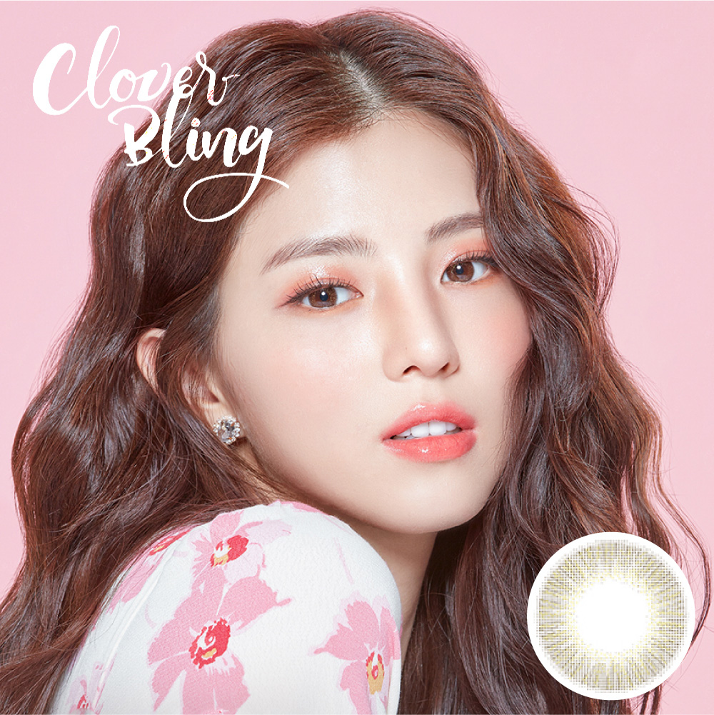 LENS TOWN - Clover Bling Choco (月拋)
