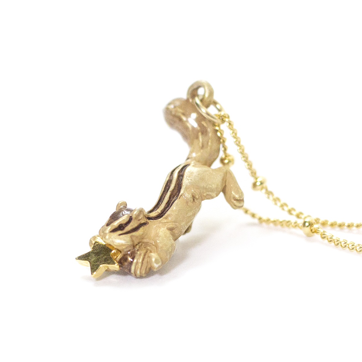 Palnart Poc 日本制松鼠收集食物頸鏈