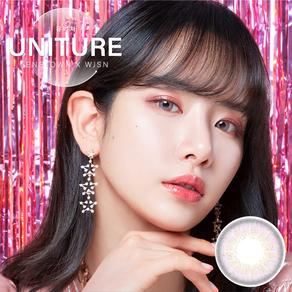 LENS TOWN - Uniture Rora Violet (月拋)