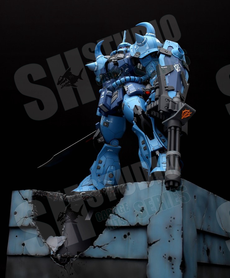 SH studio PG 1/60 MS-07B-3 gouf B3 2.0 conversion kit