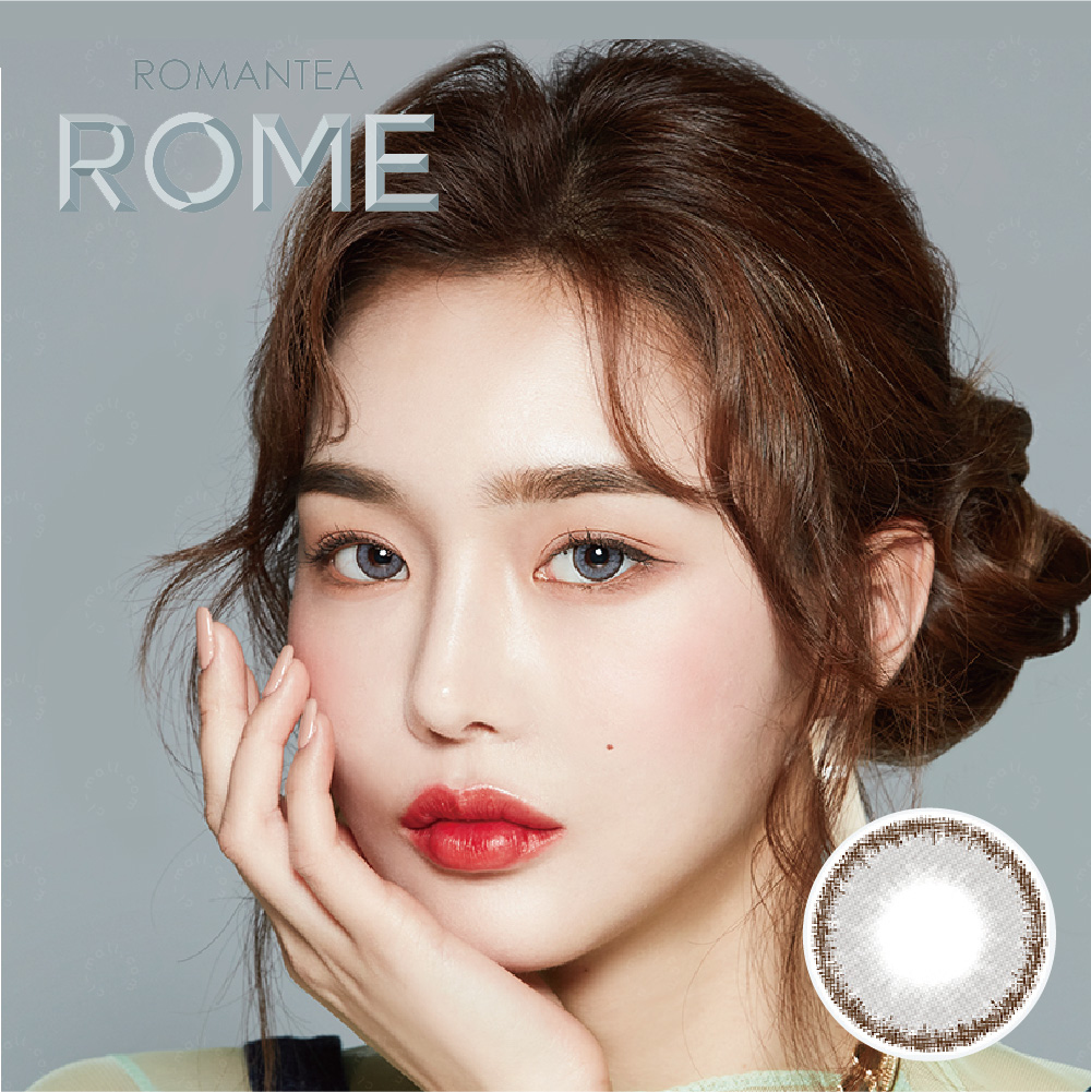 LENS TOWN - Romantea Rome Gray  (半年拋)
