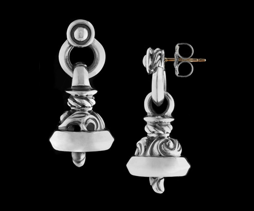 Mating Flight Earrings: Heron Bell