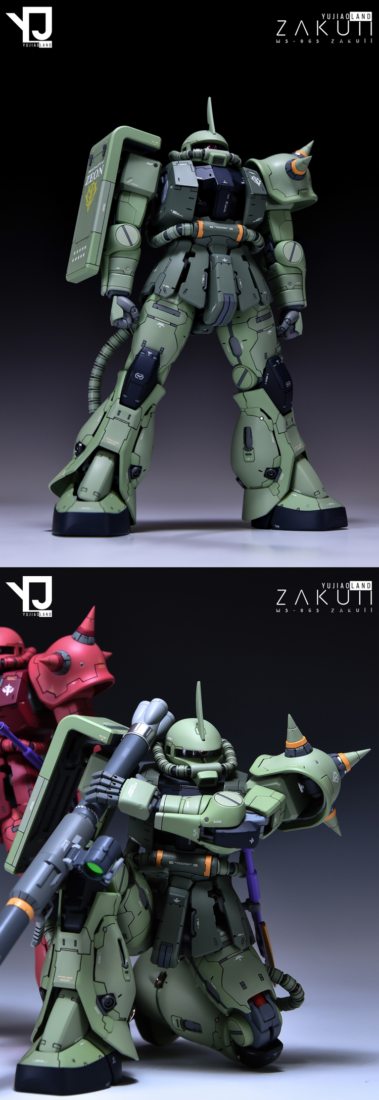 for MG Zaku Gundam 2.0 Mr.R 1/100 Beam Sniper Rifle Resin Conversion Kit RW-003 