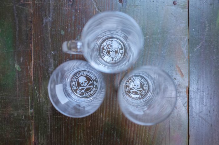 【車庫服飾】收藏品出售 MASTERMIND JAPAN MMJ  骷髏頭 烈酒杯啤酒杯組 一組三個