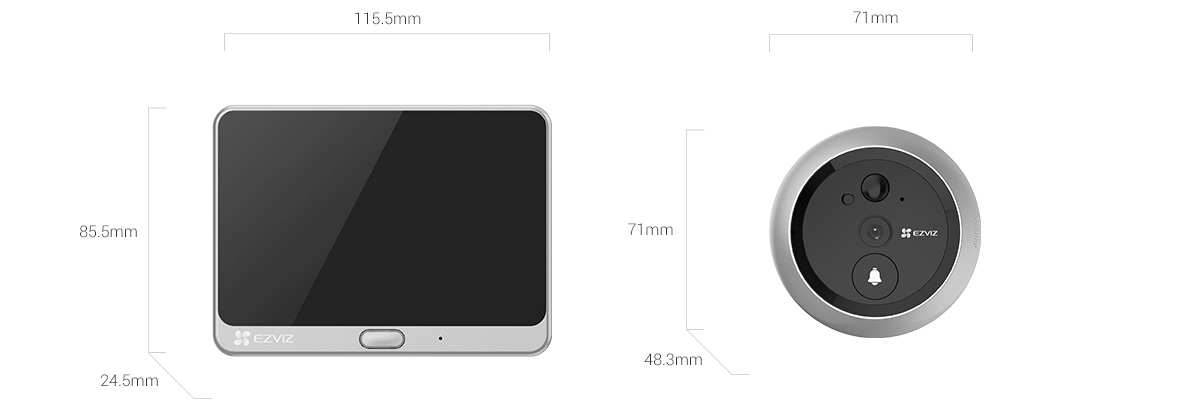 ezviz doorbell google home hub