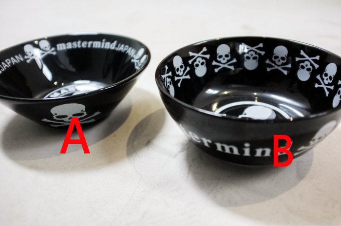 【車庫服飾】收藏品出售 MASTERMIND JAPAN MMJ X HIDE-CHAN 秀拉麵  日本站 骷髏拉麵碗