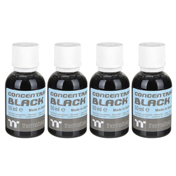 米特3C數位–曜越 Premium Concentrate水冷濃縮液/25ml*四罐/黑/暗綠/橘/紫/黃/紅/冰藍