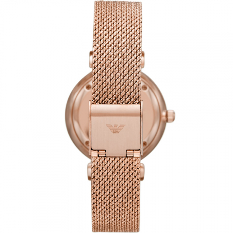 萬年鐘錶 - ARMANI   貝殼面米蘭錶帶女錶 AR11320  錶徑32MM