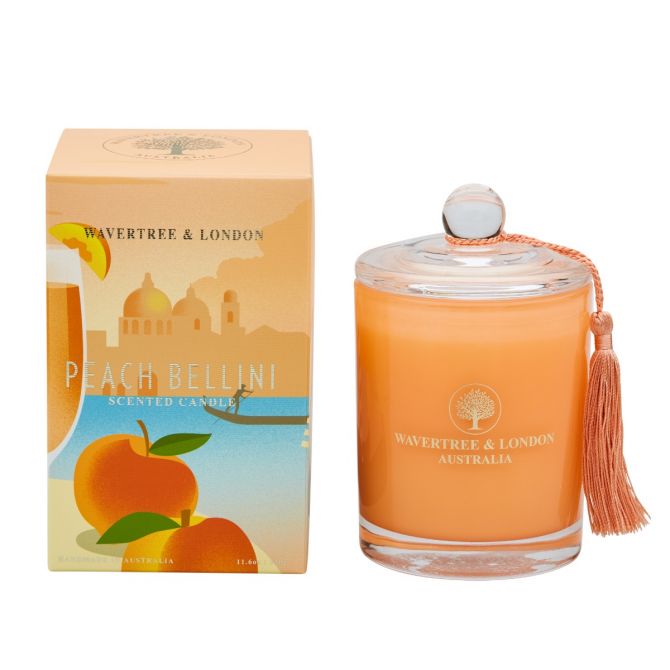 【Wavertree & London】Peach Bellini Candle 330G
