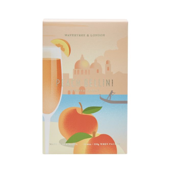 【Wavertree & London】Peach Bellini Candle 330G