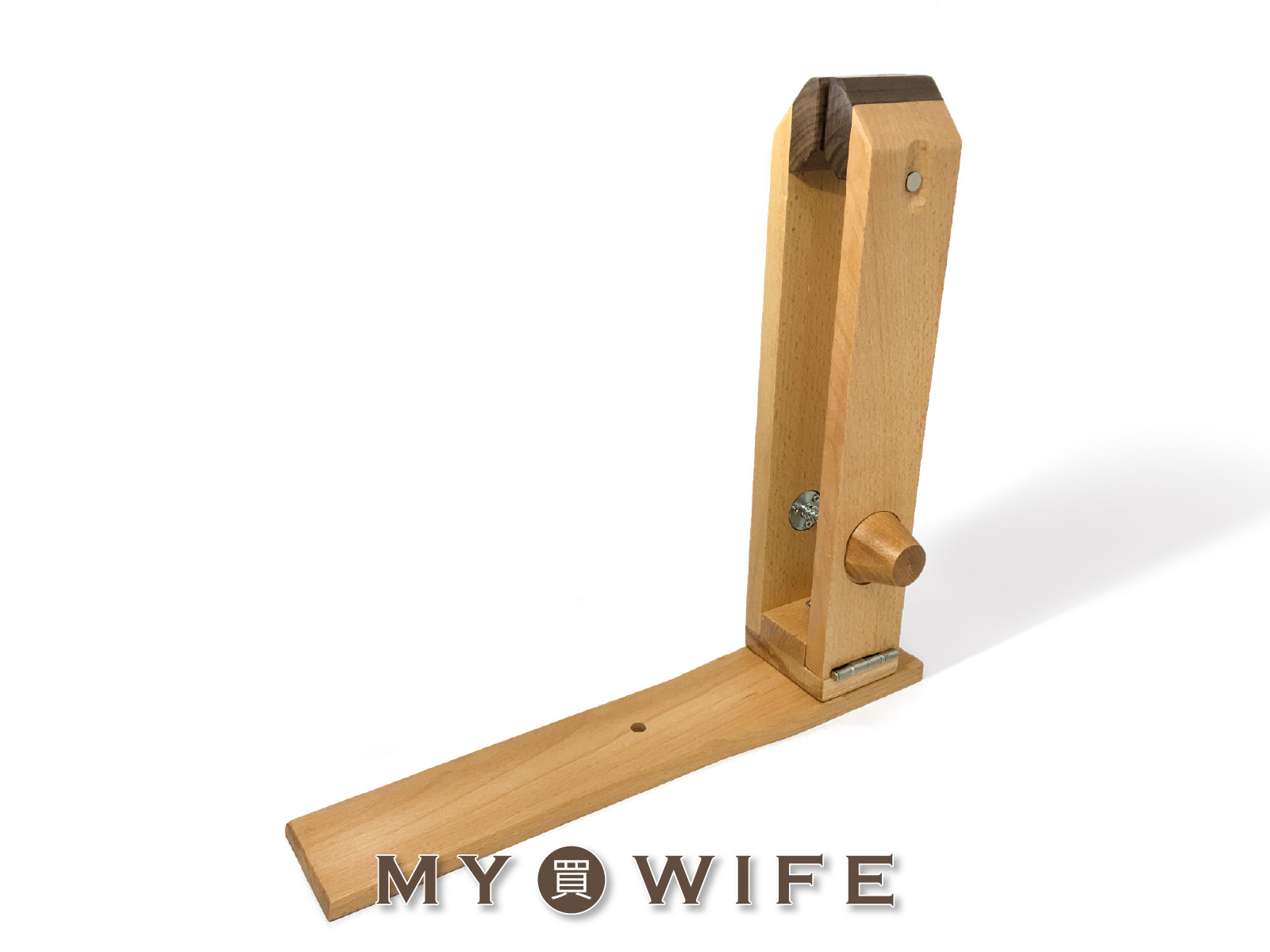 皮革手縫木夾(大)_固定夾/手縫木架