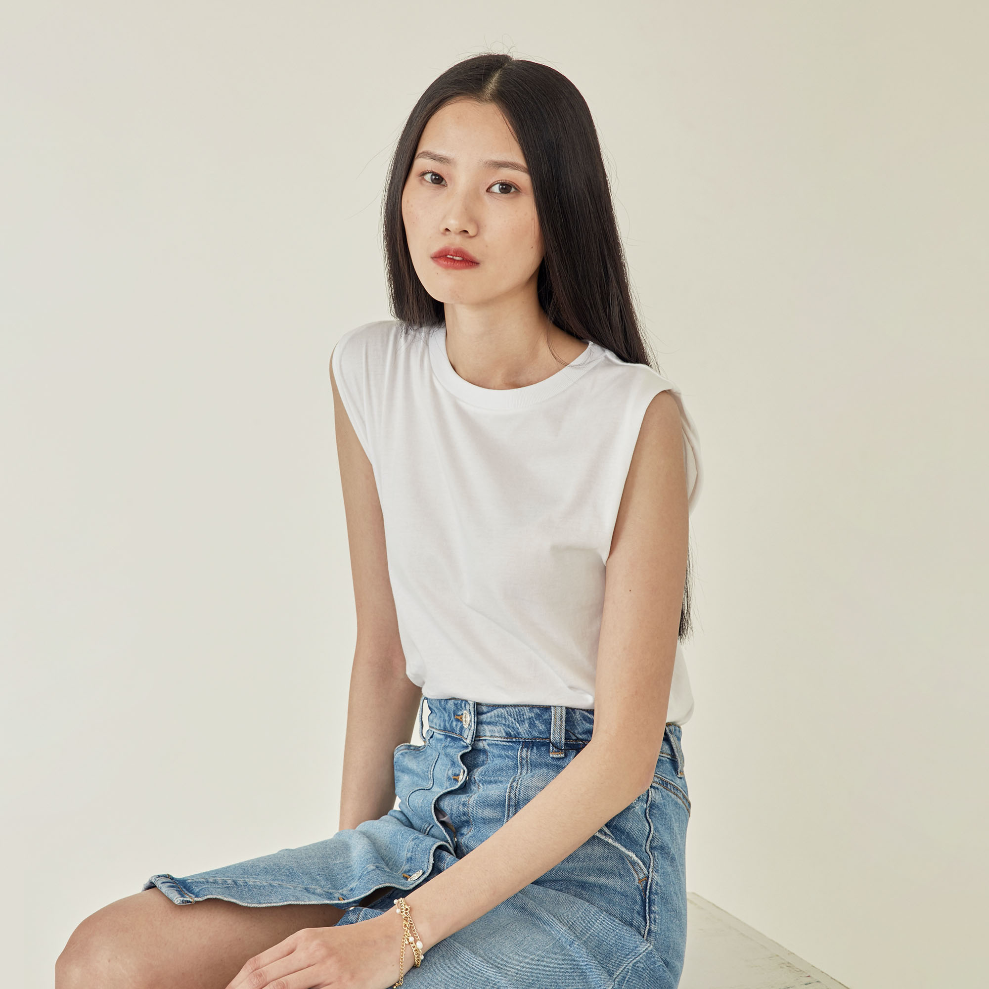 Lazy song 純棉無袖背心