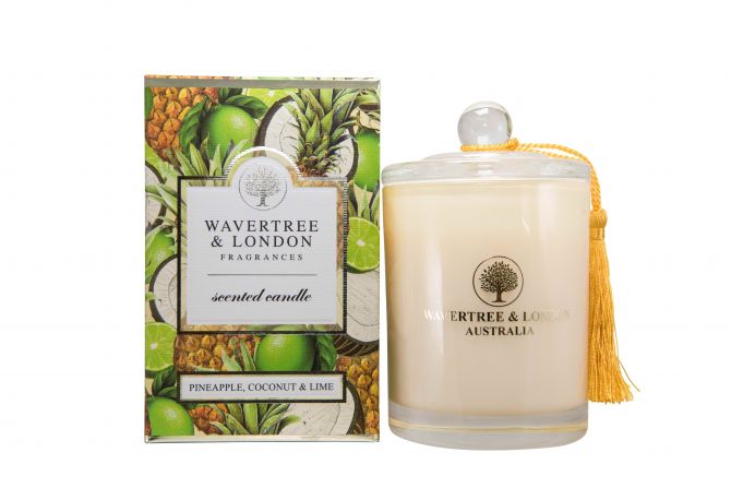 【Wavertree & London】Pineapple, Coconut & Lime Candle 330G