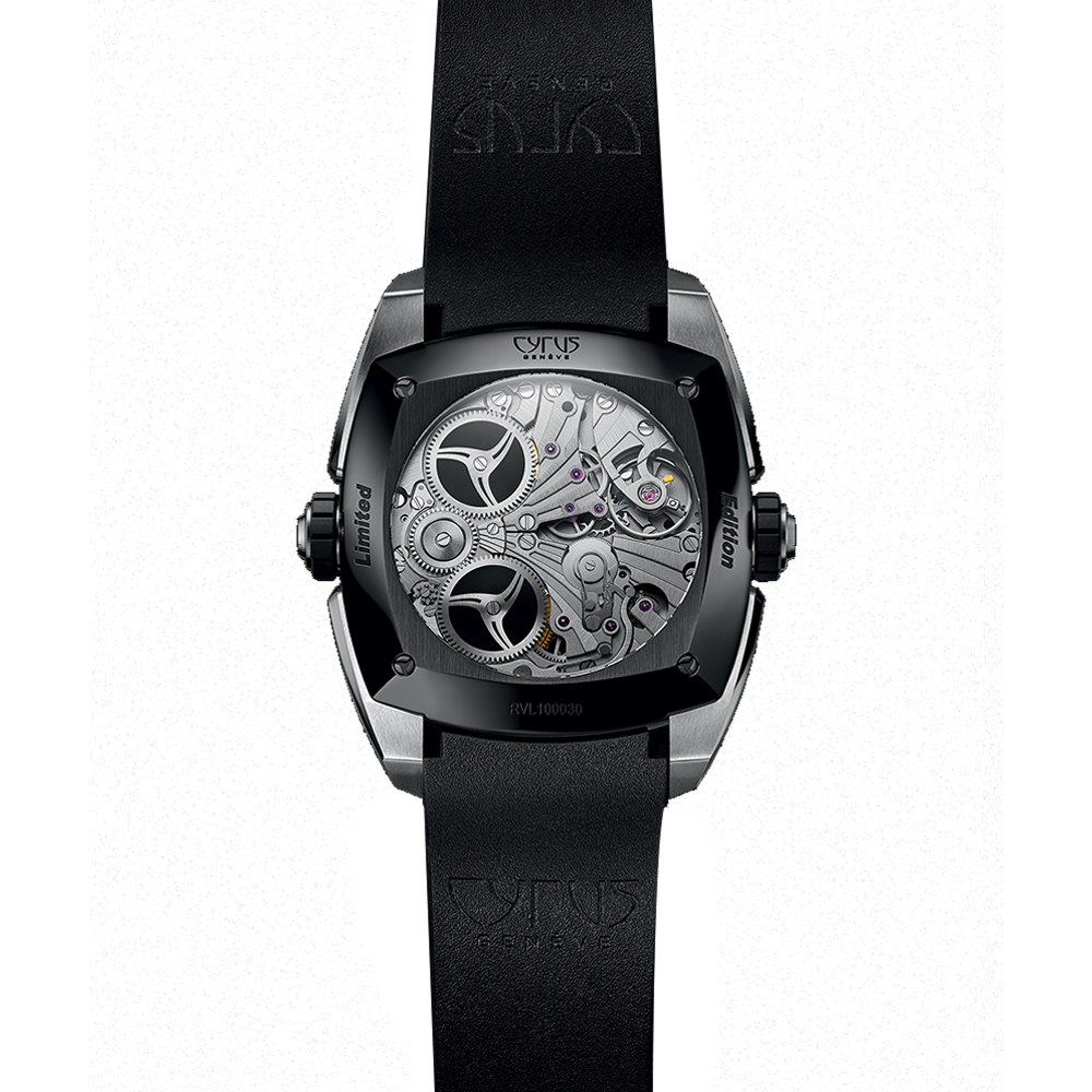 Klepcys Alarm | STEEL & DLC, BLACK DIAL