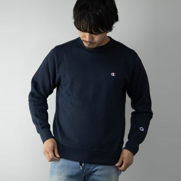 日版 Champion Embroidered Logo Sweatshirt