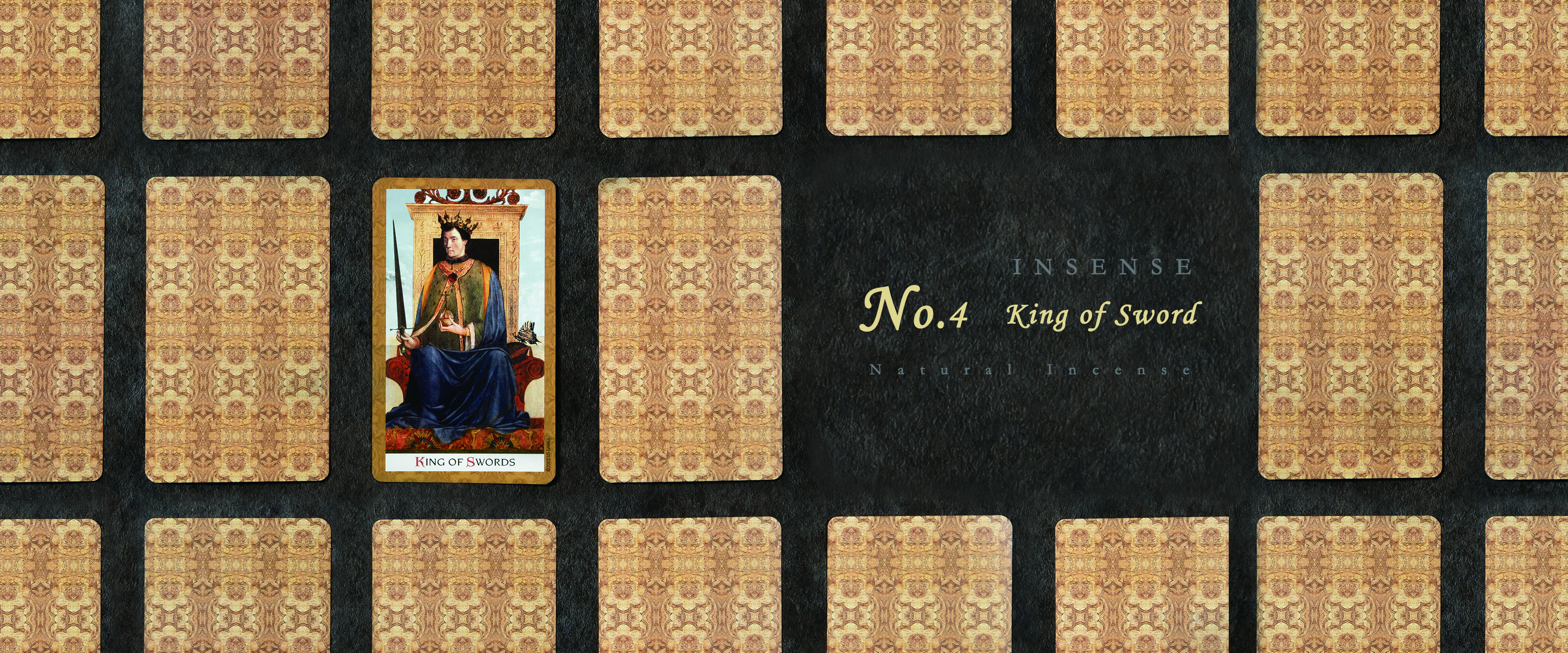 INSENSE全新香品【NO.4 寶劍國王】上市啦！