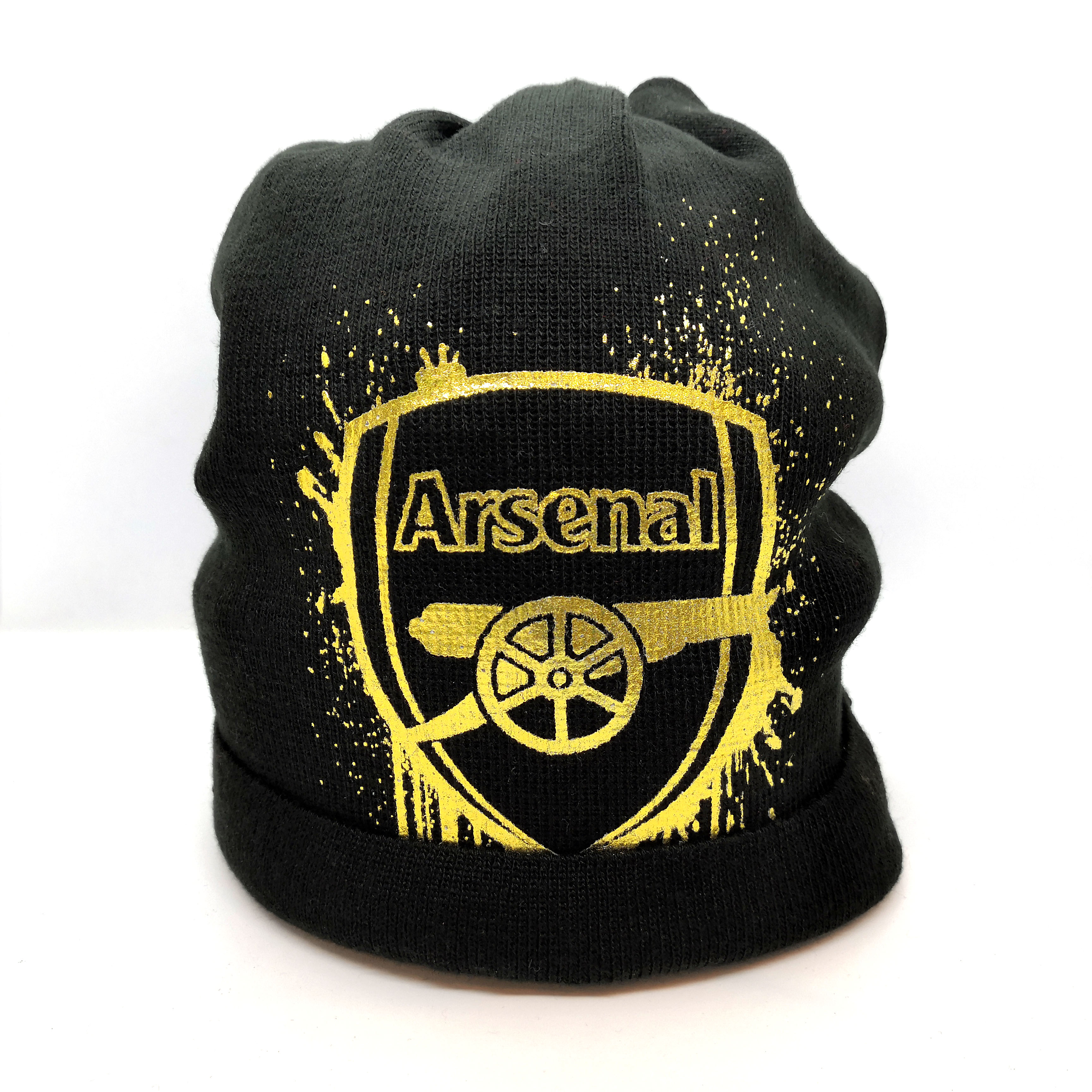 阿仙奴黑色金會徽冷帽
