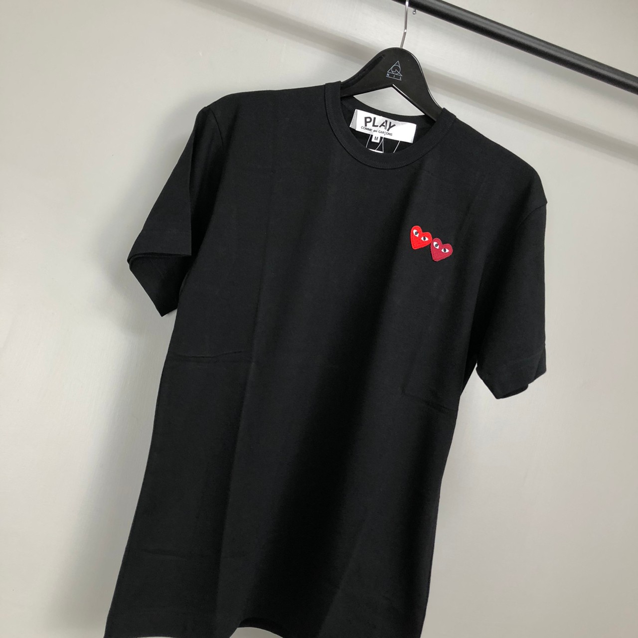 Cdg Play 雙刺繡愛心 短袖